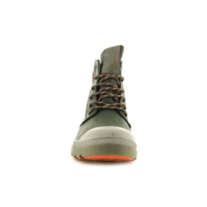 Bottes Palladium Pampa Lite+ Recycle WP+ Femme Vert Olive | FR JIH157F